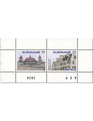n° 2962/2963 - Timbre SURINAM Poste