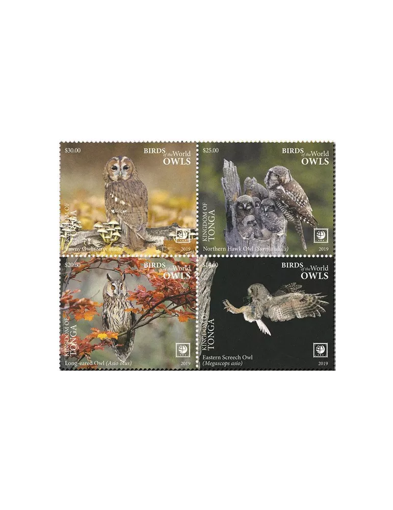 n° 1568A/1571A - Timbre TONGA Poste