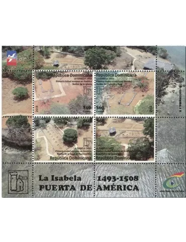 n° 2184/2187 - Timbre DOMINICAINE Poste