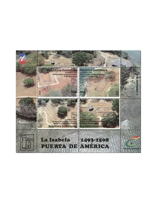 n° 2184/2187 - Timbre DOMINICAINE Poste