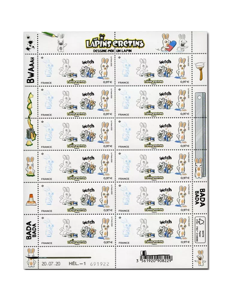 n° F6 - Timbre FRANCE Feuillets de France (n° 5415)