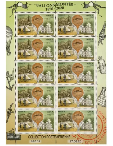 n° F84a - Timbre France Poste aérienne