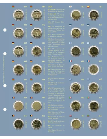 Recharges 2€ COMMÉMORATIFS (2020) 2