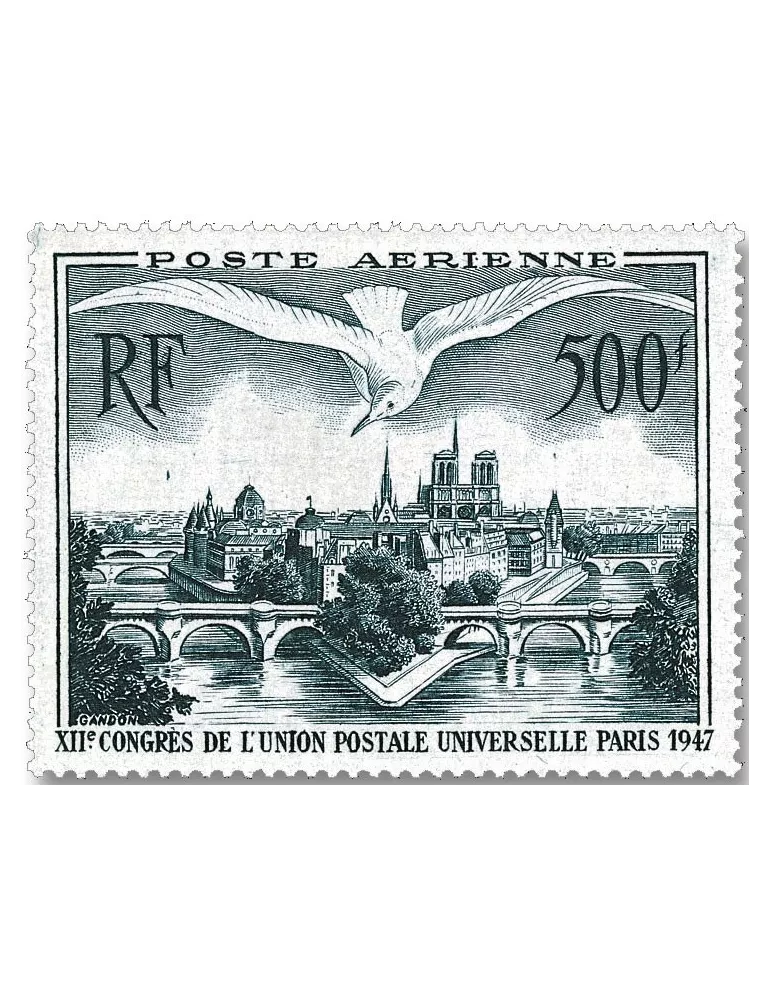n° 20 - Timbre France Poste aérienne