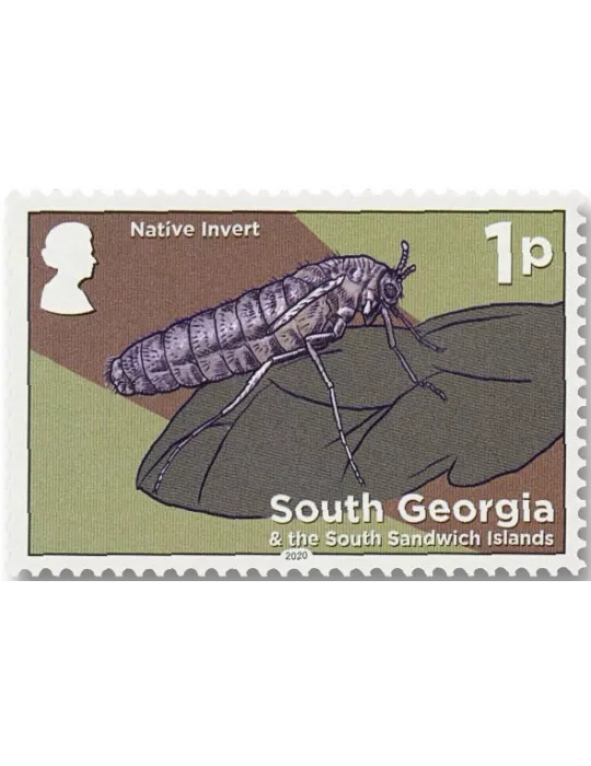 n° 731/742 - Timbre GEORGIE DU SUD Poste