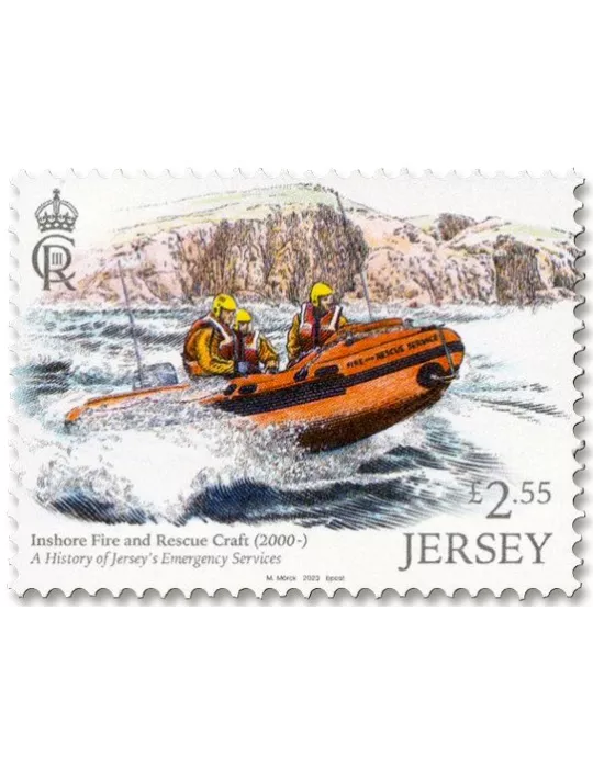 n° 2737/2744 - Timbre JERSEY Poste