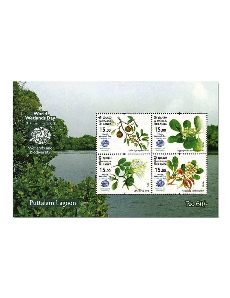 n° 190/192 - Timbre SRI LANKA Blocs et feuillets