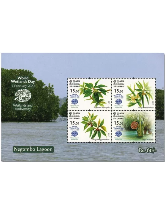 n° 190/192 - Timbre SRI LANKA Blocs et feuillets