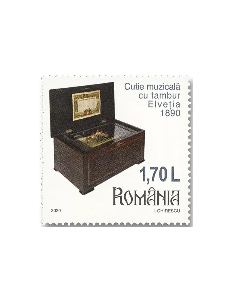 n° 6631/6636 - Timbre ROUMANIE Poste