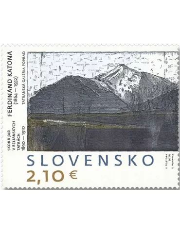 n° 805 - Timbre SLOVAQUIE Poste