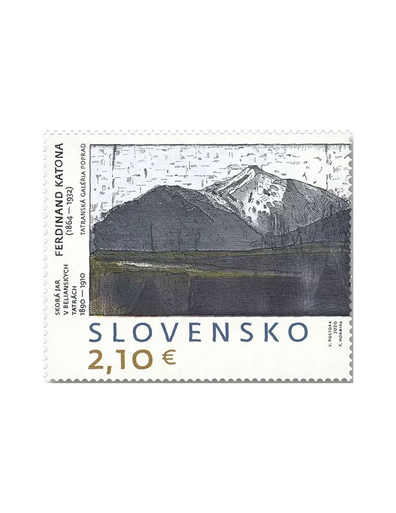 n° 805 - Timbre SLOVAQUIE Poste