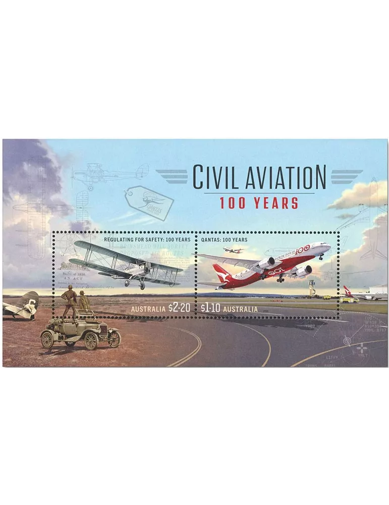 n° 307 - Timbre AUSTRALIE Blocs et feuillets