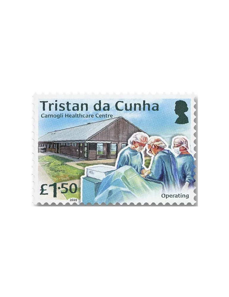 n° 1252/1255 - Timbre TRISTAN DA CUNHA Poste