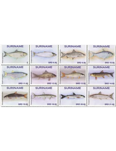 n° 2964/2975 - Timbre SURINAM Poste