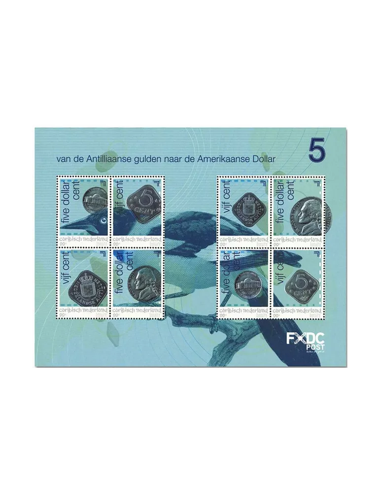 n° 163/170 - Timbre BONAIRE Poste