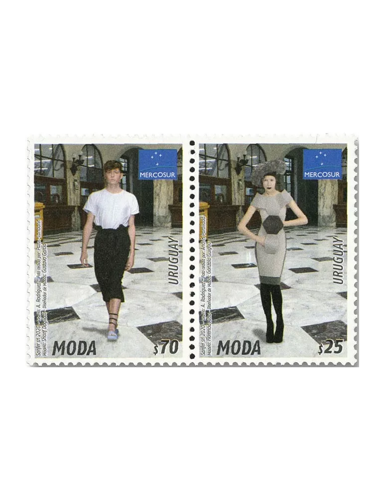 n° 2985/2986 - Timbre URUGUAY Poste