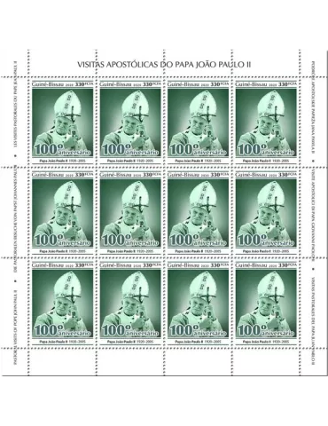 n° F8588/F8591 - Timbre GUINEE-BISSAU Poste 2