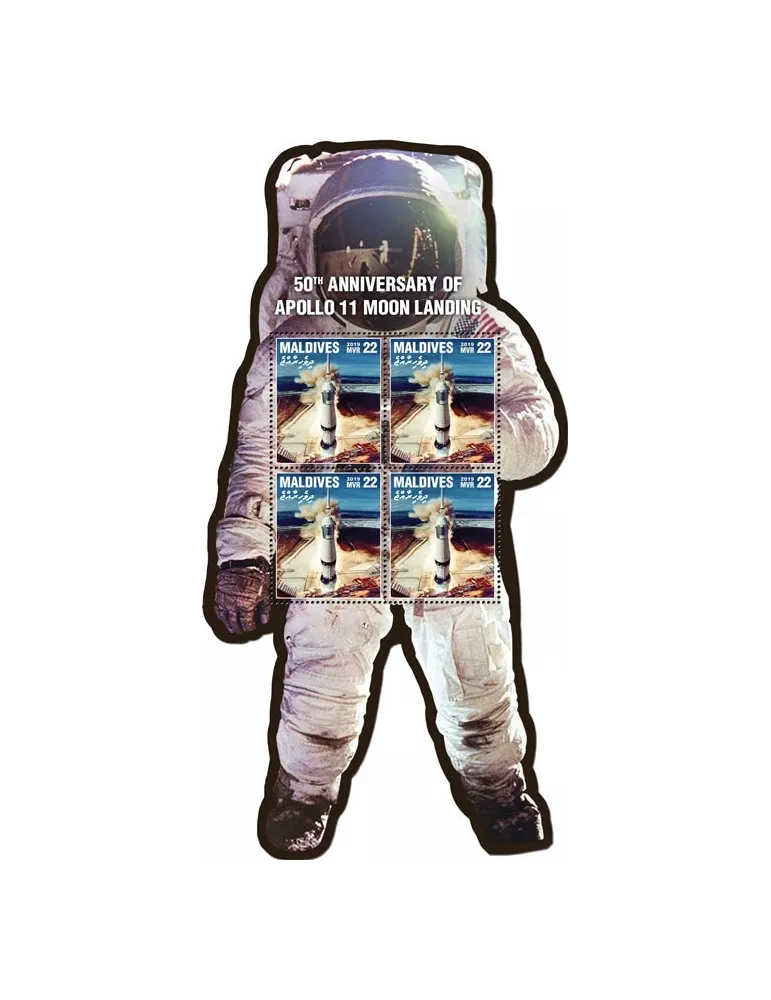 n° F6972 - Timbre MALDIVES Poste