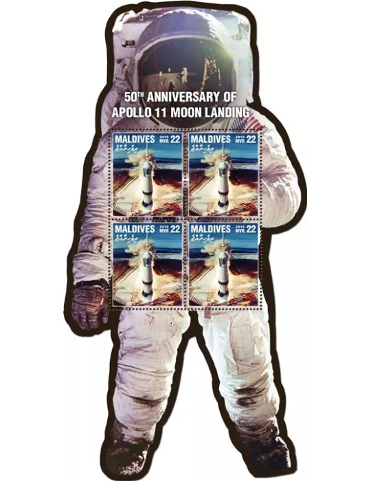 n° F6972 - Timbre MALDIVES Poste