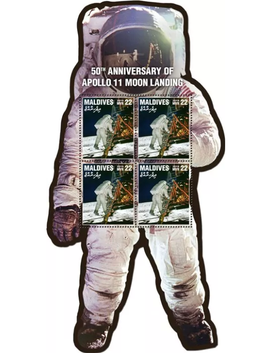 n° F6973 - Timbre MALDIVES Poste