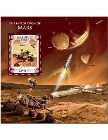 n° 1182 - Timbre MALDIVES Blocs et feuillets