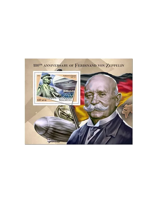 n° 1214 - Timbre MALDIVES Blocs et feuillets