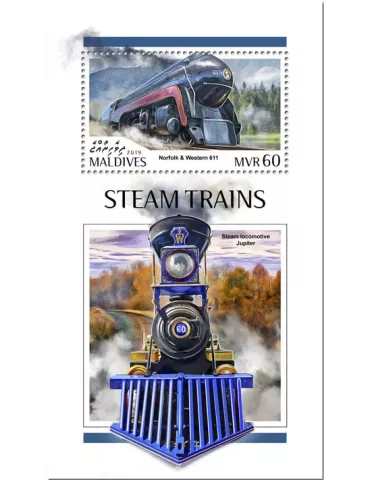 n° 1290 - Timbre MALDIVES Blocs et feuillets