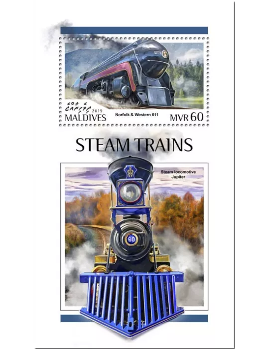 n° 1290 - Timbre MALDIVES Blocs et feuillets