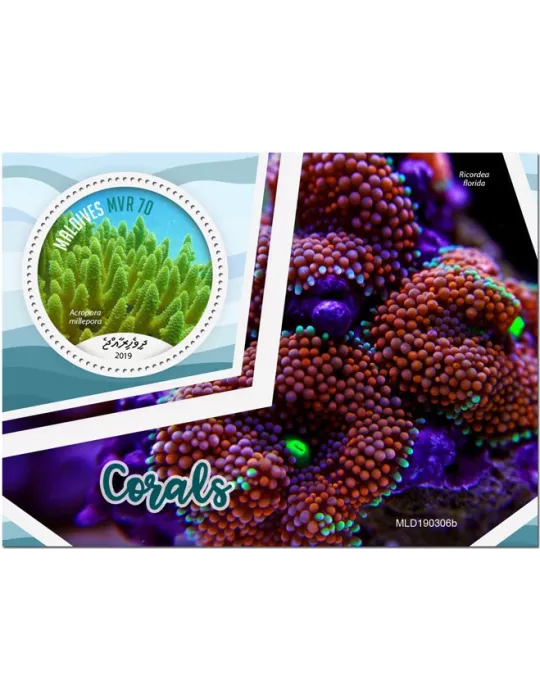 n° 1315 - Timbre MALDIVES Blocs et feuillets