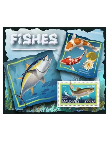 n° 1328 - Timbre MALDIVES Blocs et feuillets