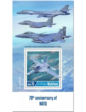 n° 1338 - Timbre MALDIVES Blocs et feuillets