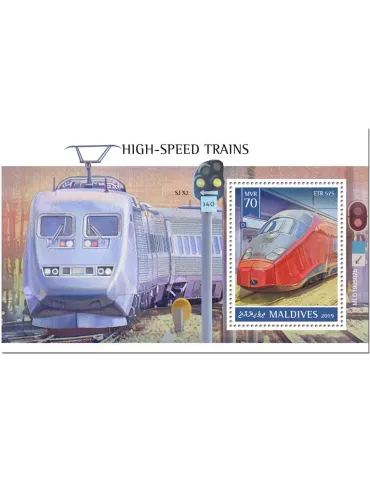 n° 1341 - Timbre MALDIVES Blocs et feuillets