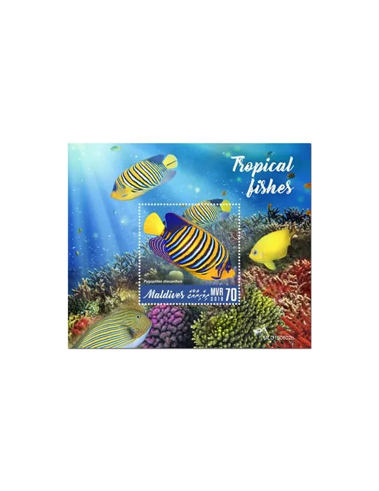 n° 1354 - Timbre MALDIVES Blocs et feuillets