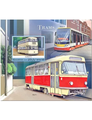 n° 1428 - Timbre MALDIVES Blocs et feuillets