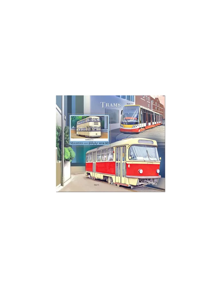 n° 1428 - Timbre MALDIVES Blocs et feuillets