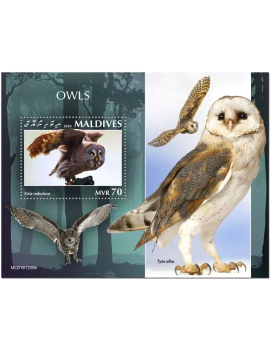 n° 1445 - Timbre MALDIVES Blocs et feuillets