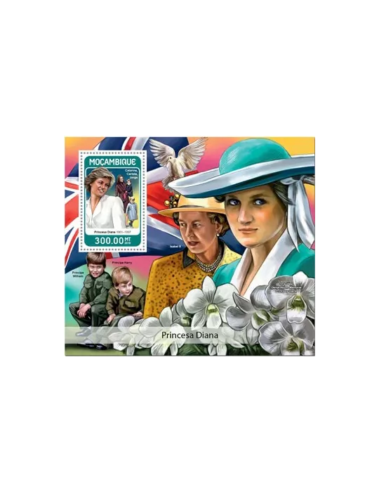 n° 1281 - Timbre MOZAMBIQUE Blocs et feuillets