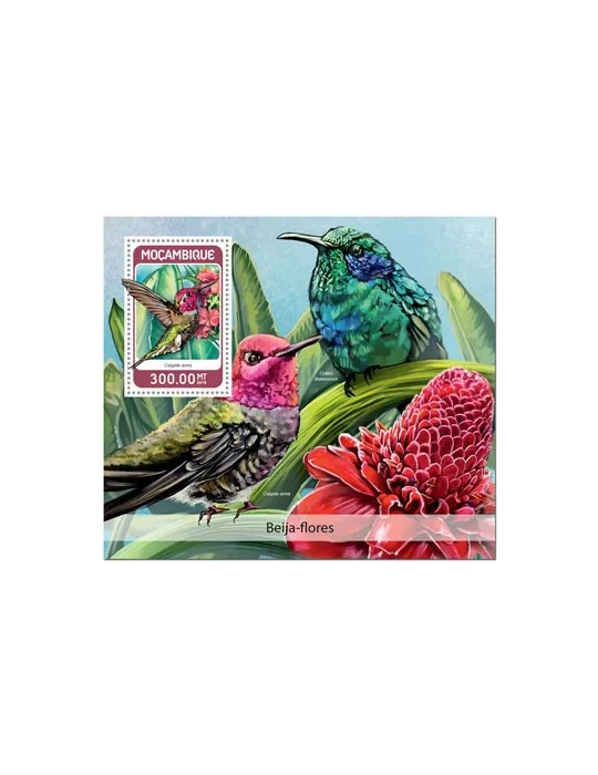 n° 1296 - Timbre MOZAMBIQUE Blocs et feuillets