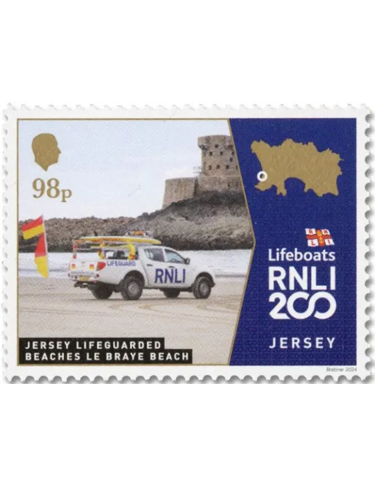 n° 2821/2826 - Timbre JERSEY Poste