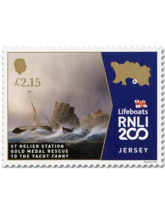 n° 2821/2826 - Timbre JERSEY Poste