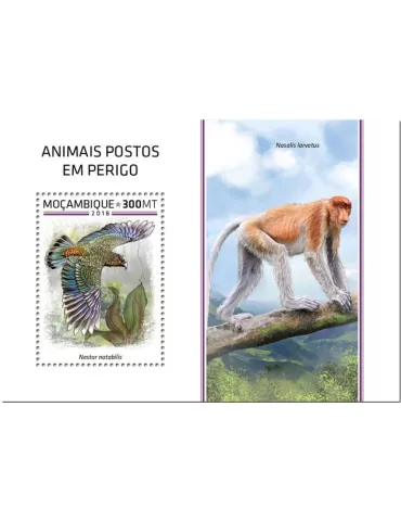 n° 1361 - Timbre MOZAMBIQUE Blocs et feuillets