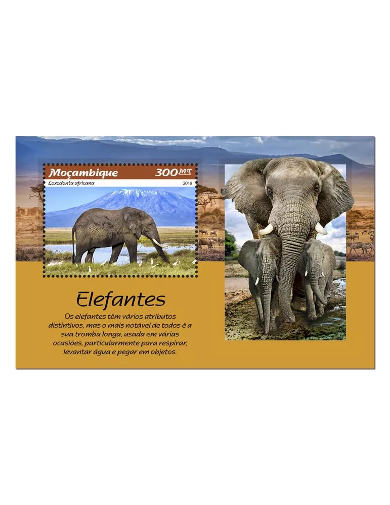 n° 1372 - Timbre MOZAMBIQUE Blocs et feuillets