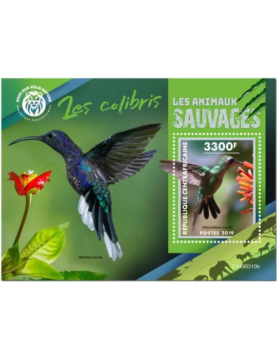 n° 1450 - Timbre CENTRAFRIQUE Blocs et feuillets