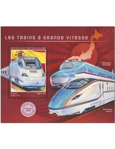 n° 1462 - Timbre CENTRAFRIQUE Blocs et feuillets