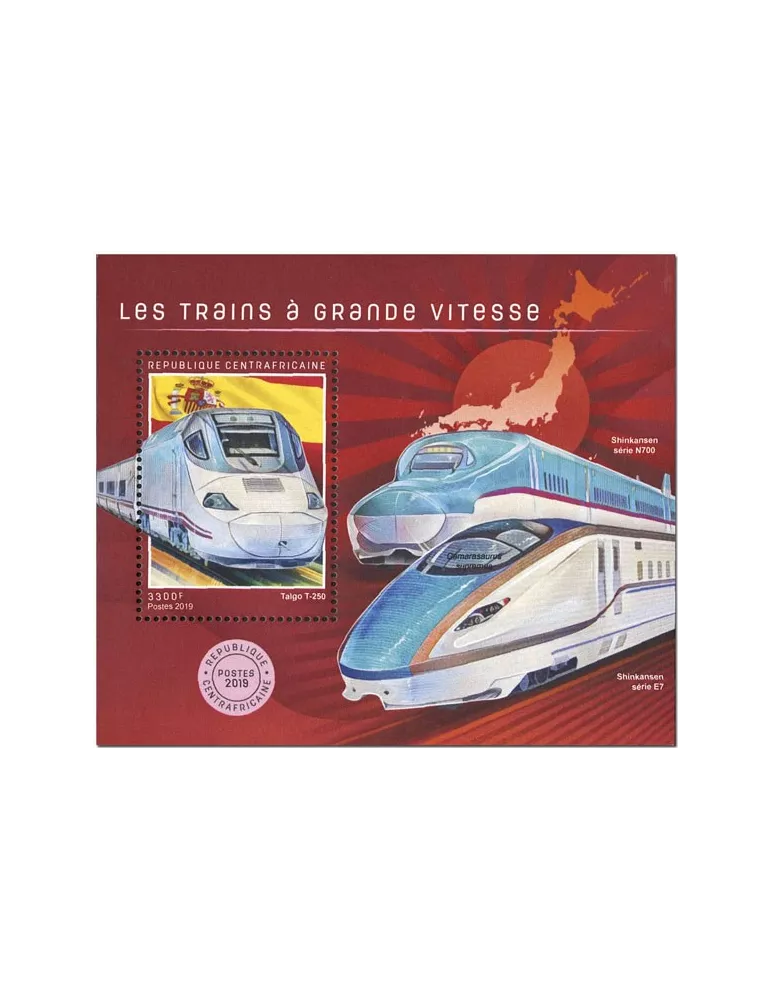 n° 1462 - Timbre CENTRAFRIQUE Blocs et feuillets