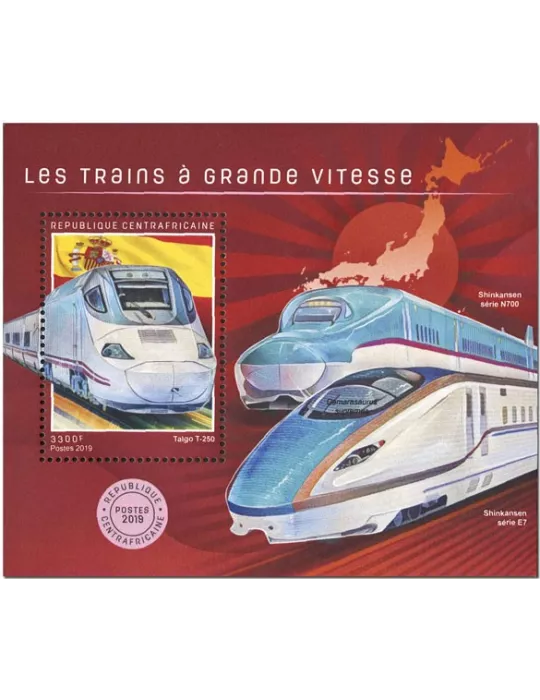 n° 1462 - Timbre CENTRAFRIQUE Blocs et feuillets