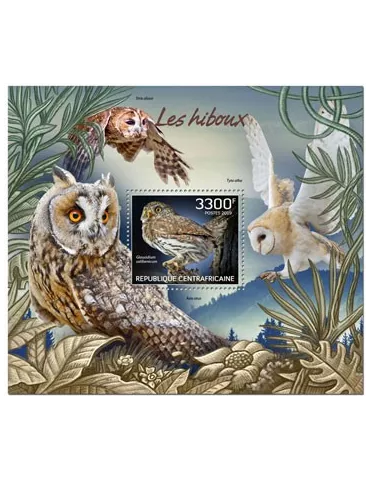 n° 1493 - Timbre CENTRAFRIQUE Blocs et feuillets