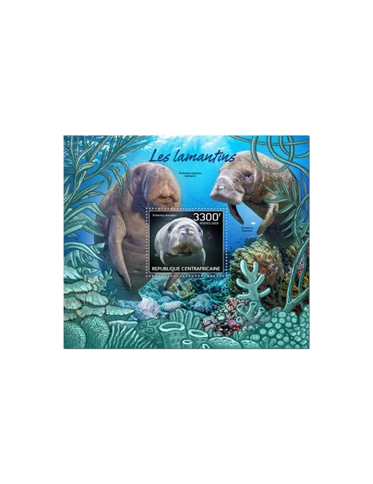 n° 1499 - Timbre CENTRAFRIQUE Blocs et feuillets