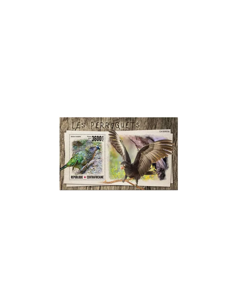 n° 1525 - Timbre CENTRAFRIQUE Blocs et feuillets
