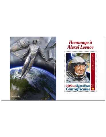 n° 1536 - Timbre CENTRAFRIQUE Blocs et feuillets